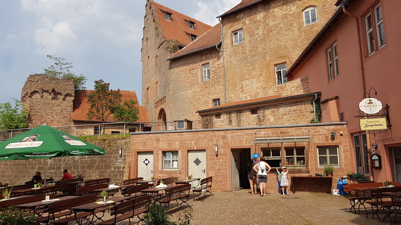 Motorradtour 2018: Römer und Ritter im Odenwald