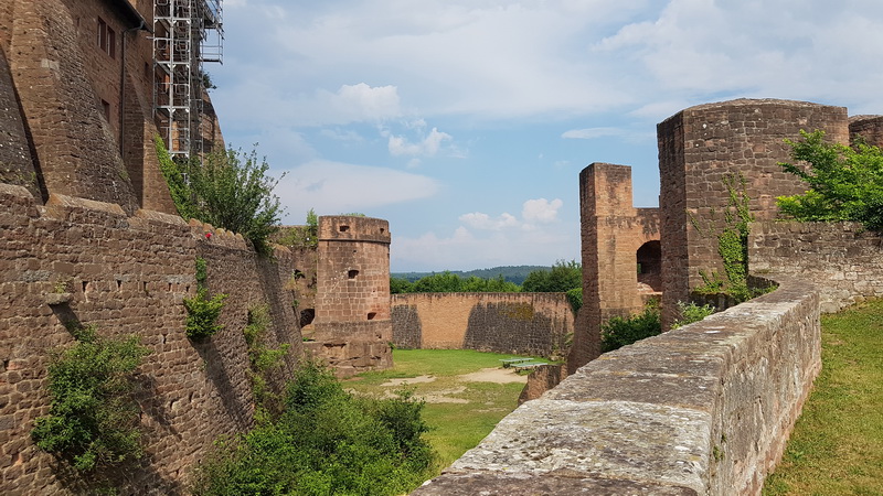 Motorradtour 2018: Römer und Ritter im Odenwald